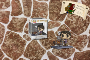 Funko POP! Deluxe Harry Potter - Harry Pushing Trolley #135 Figure