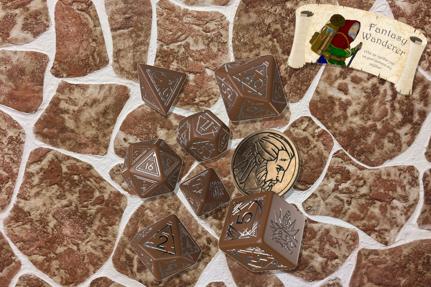 The Witcher Dice Set: Geralt – Roach’s Companion