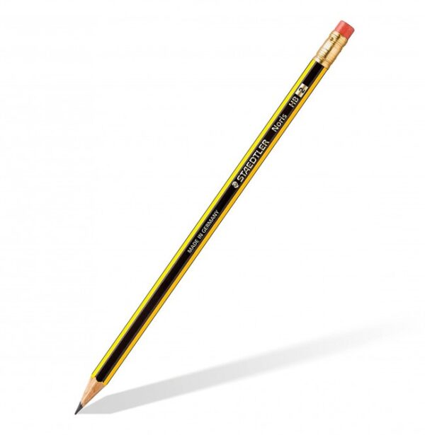 Μολύβι Staedtler 122 με γόμα HB2 (122-HB)