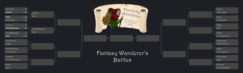 Fantasy Wanderer's battles 16