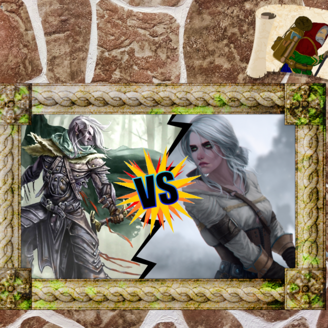 Drizzt vs Ciri