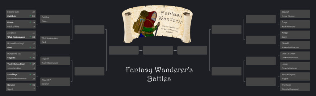 Fantasy Wanderer's battles 16