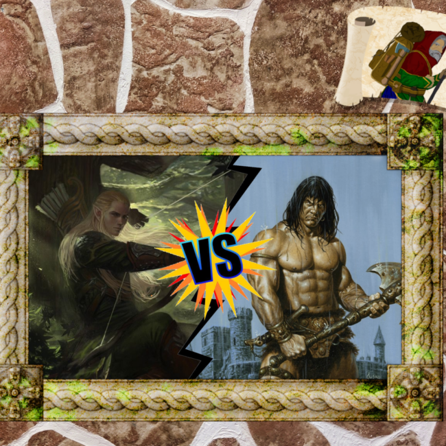 Legolas vs Conan