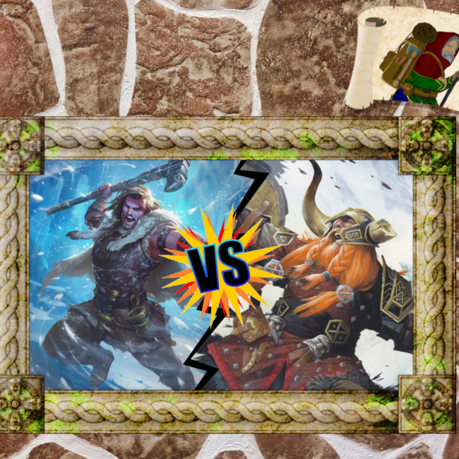 Wulfgar Vs Bruenor