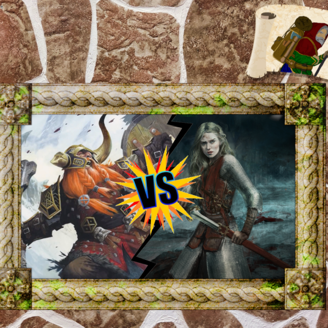 Eowyn vs Bruenor