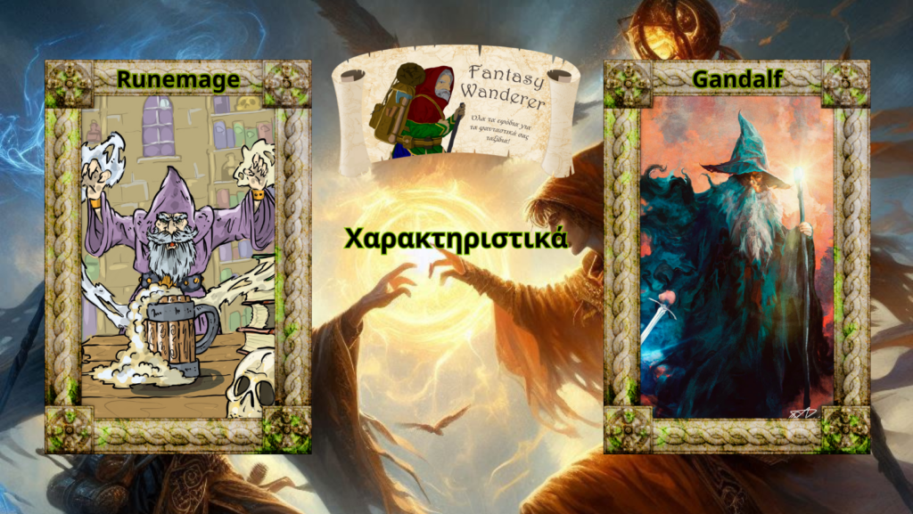 Χαρακτηριστικά Runemage Vs Gandalf